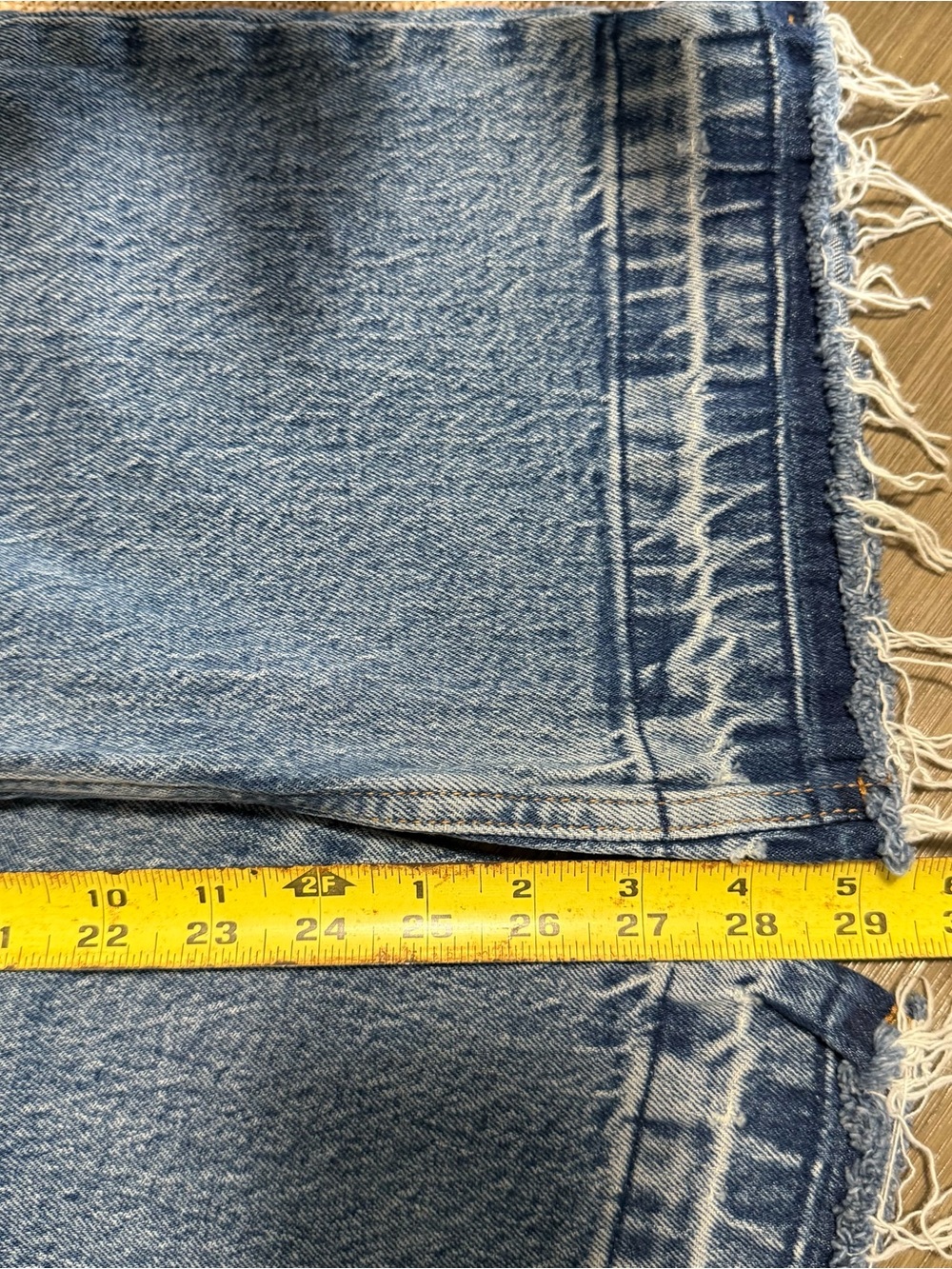 Abercrombie & Fitch The Baggy Low Rise Jeans Size 28 regular - Picture 7 of 7